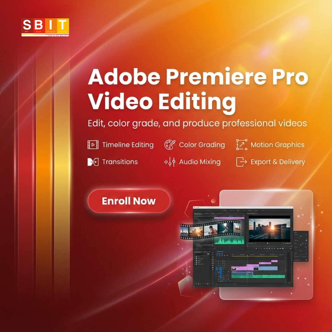 Adobe Premiere Pro Video Editing
